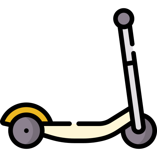 Kick scooter free icon Kick scooter free icon