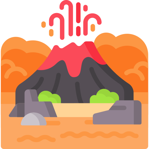 Volcano - free icon