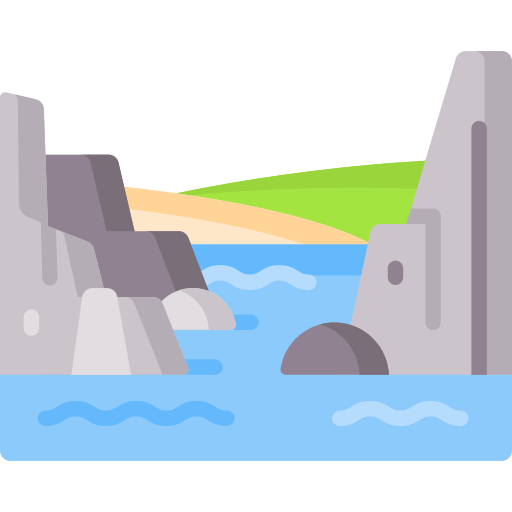 falaise Icône gratuit