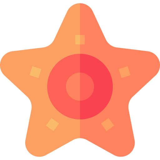 estrella de mar icono gratis