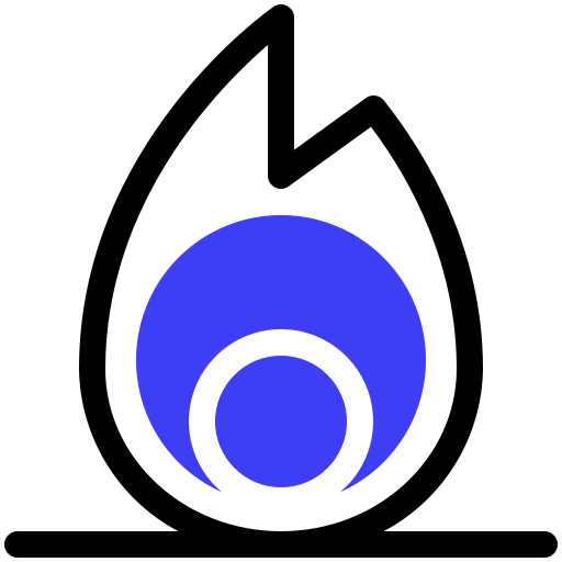 Fire free icon Fire free icon