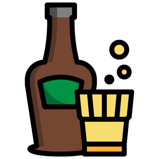 bebida alcoólica grátis ícone