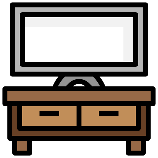 Tv monitor - free icon