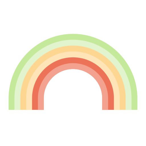 Rainbow Generic Flat icon