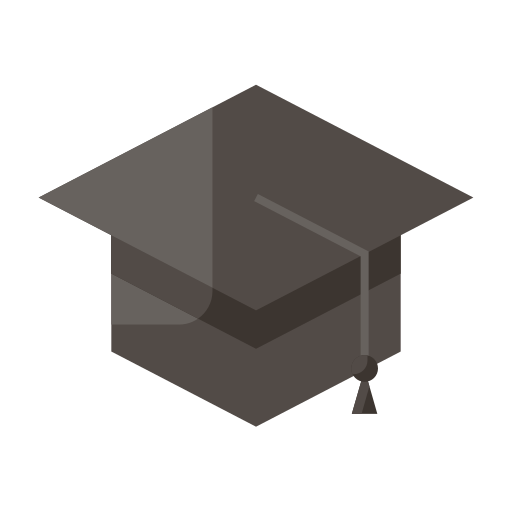 chapeau de remise de diplôme Icône gratuit