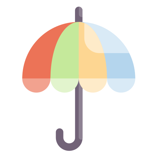 Зонтик бесплатно иконка