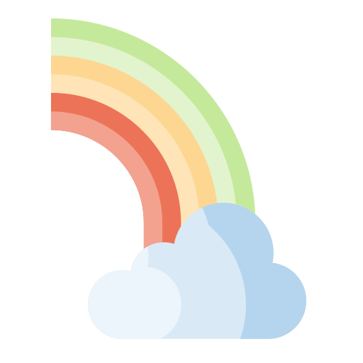 arco iris icono gratis