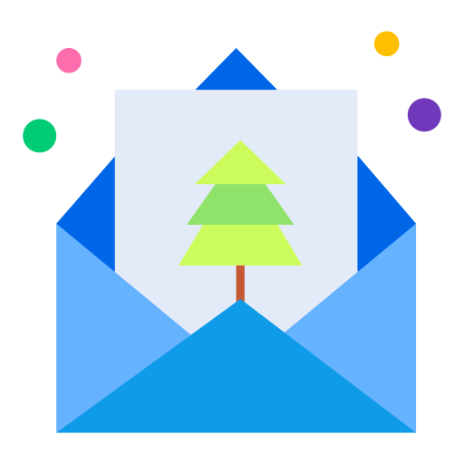 tarjeta de navidad icono gratis