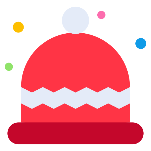 sombrero de invierno icono gratis