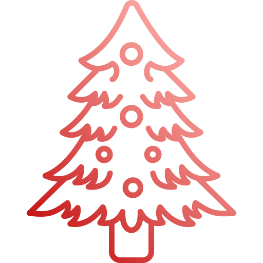 árbol de navidad icono gratis