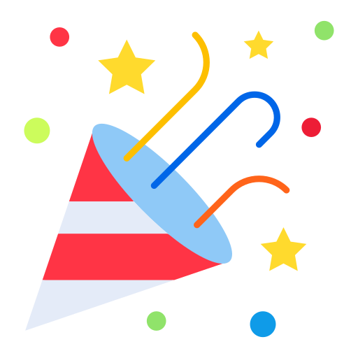 Party popper Generic Flat icon