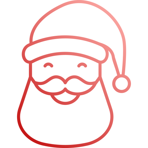 papá noel icono gratis