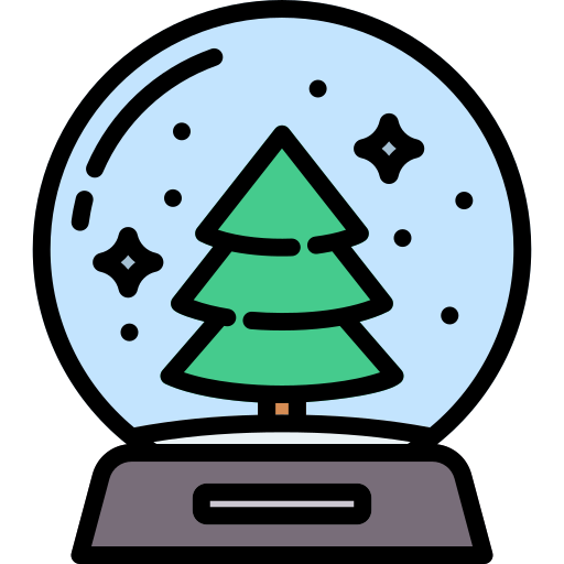 Snow globe Generic Outline Color icon