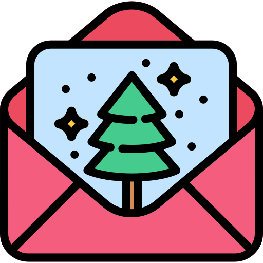 tarjeta de navidad icono gratis