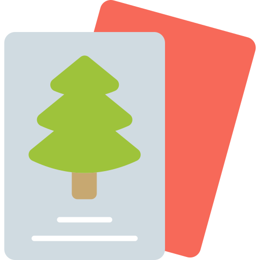 tarjeta de navidad icono gratis