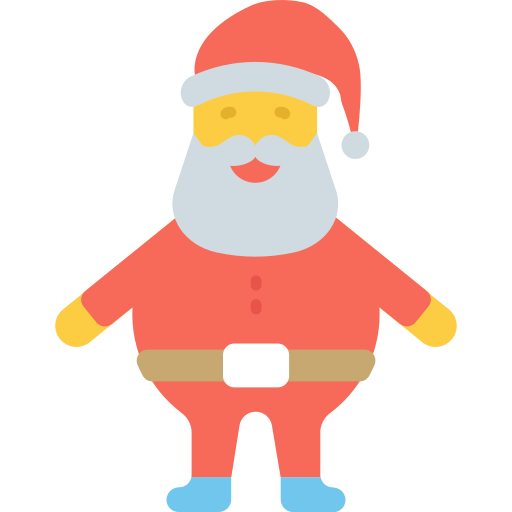 papá noel icono gratis