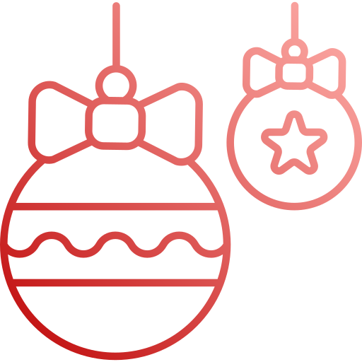 decoraciones de navidad icono gratis