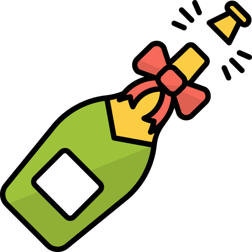 Champagne Generic Outline Color icon