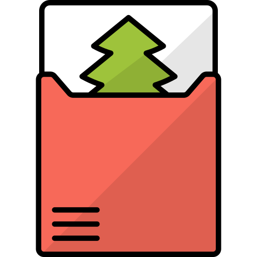 carte de noël Icône gratuit carte de noël Icône gratuit