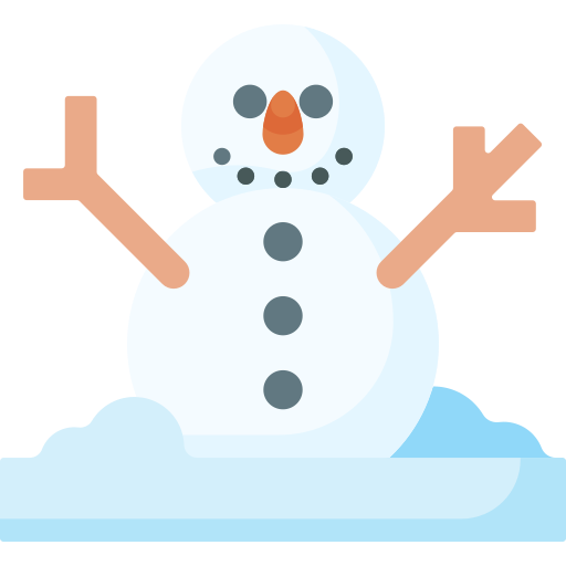 Snowman icon Special Flat