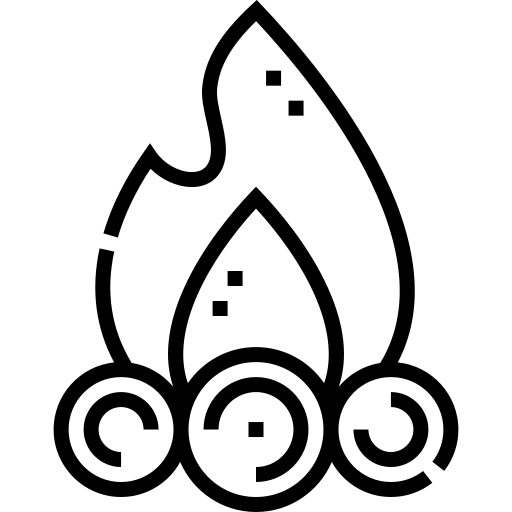 Campfire free icon