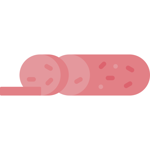 Salami Special Flat Icon