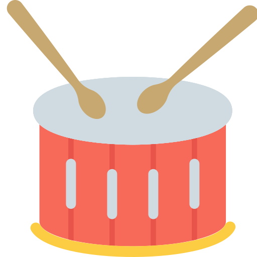 Drum Generic Flat icon