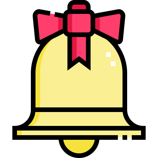 campana de navidad icono gratis