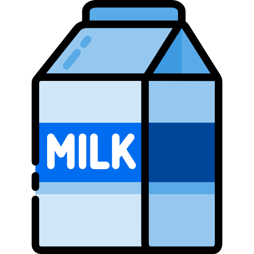 Milk free icon Milk free icon