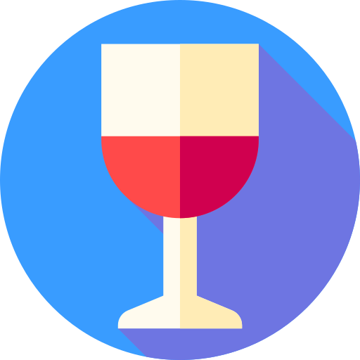 vino icono gratis