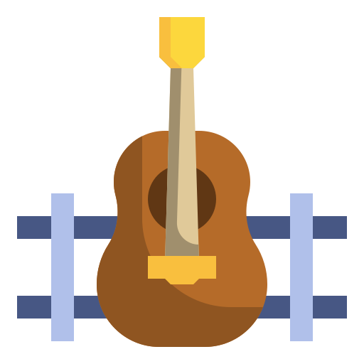 guitarra acustica icono gratis