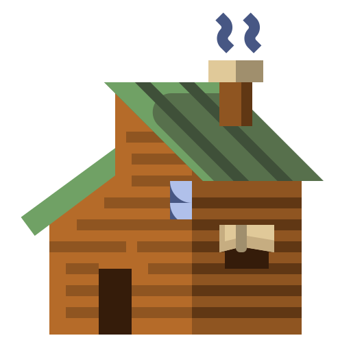 Wooden house - Free real estate icons