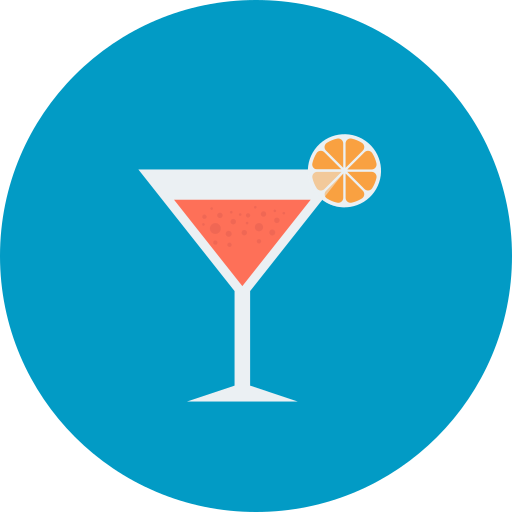 Orange juice free icon