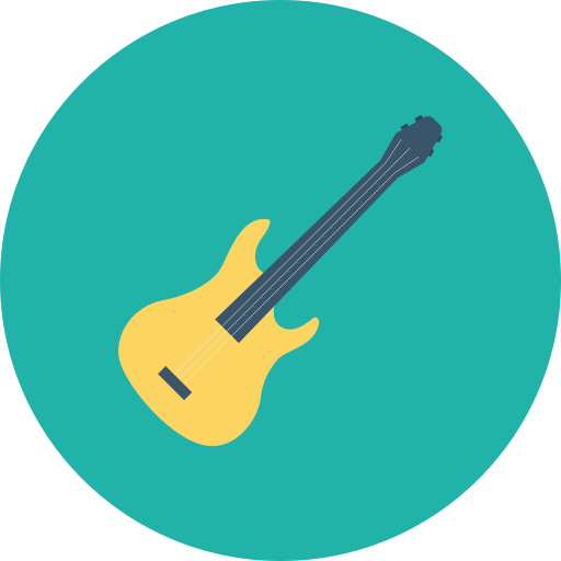 guitarra icono gratis