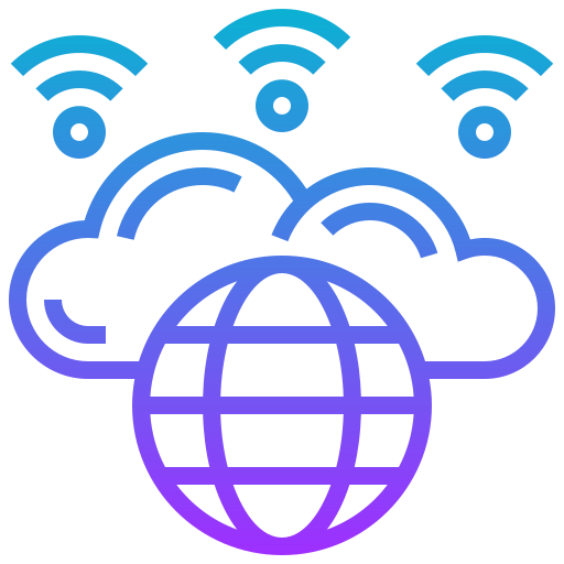 Red En La Nube Iconos Gratis De Diverso