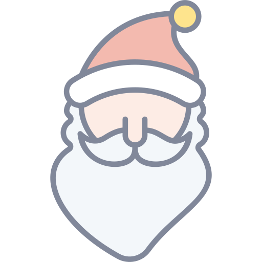 papa noel icono gratis