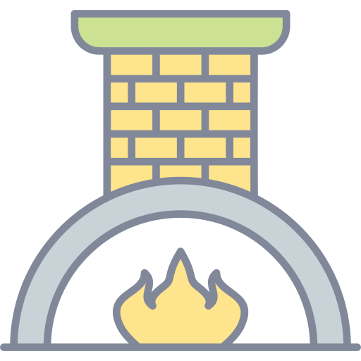 chimenea icono gratis