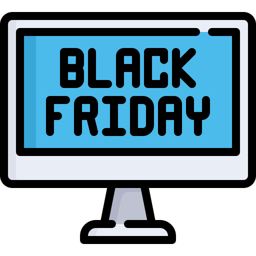 viernes negro icono gratis