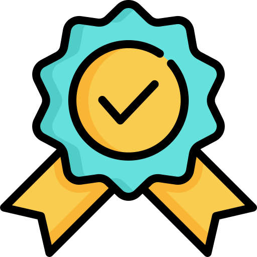 Guarantee certificate free icon Guarantee certificate free icon