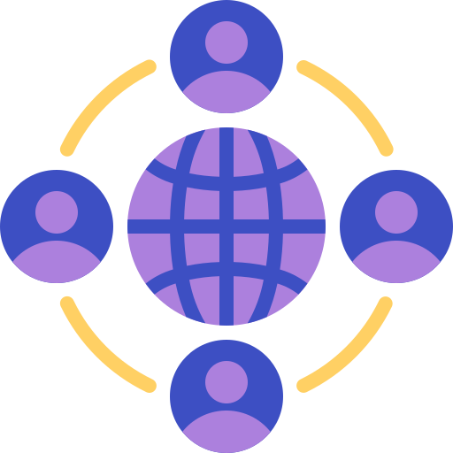 medios de comunicación social icono gratis