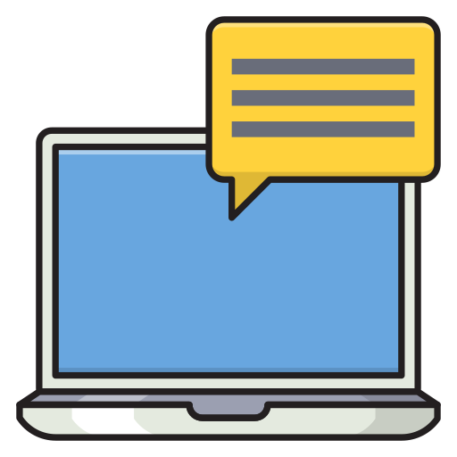 Speech bubble free icon