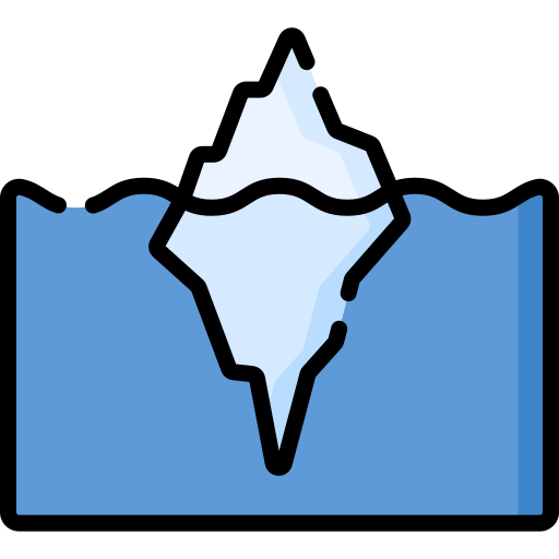 Iceberg - free icon