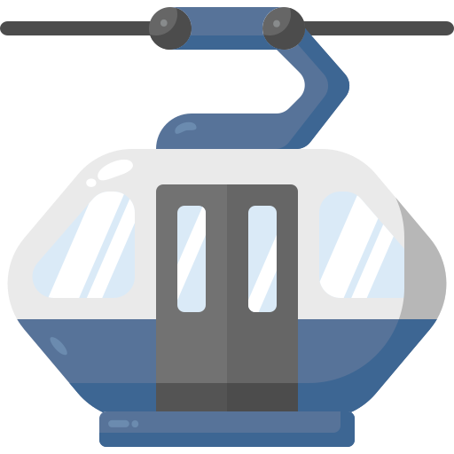 Cable car cabin Generic Flat icon