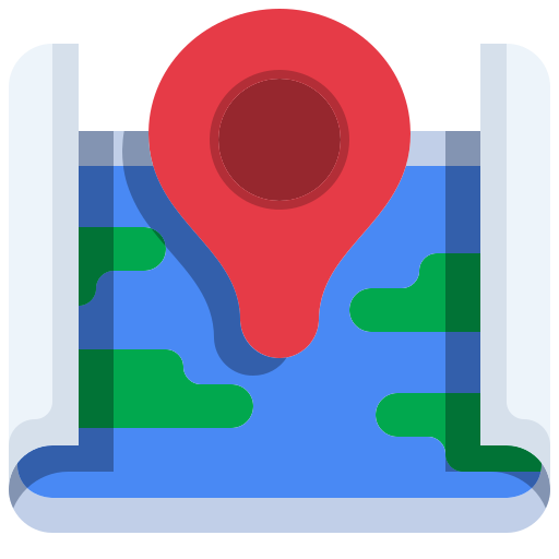 mapa icono gratis