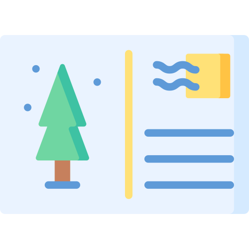 Postcard free icon Postcard free icon