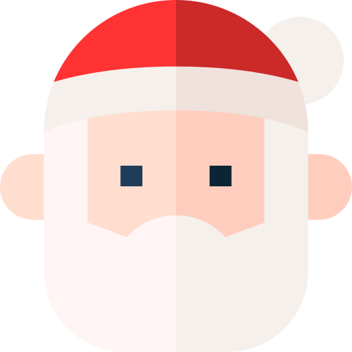 papá noel icono gratis