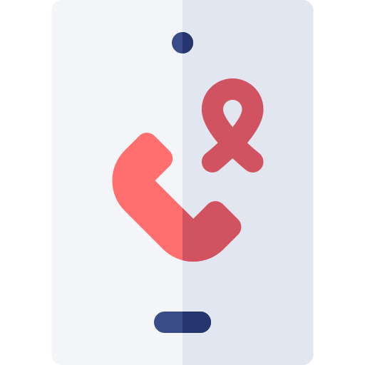 Mobile service Basic Rounded Flat icon