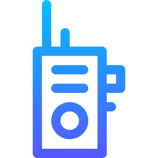 talkie walkie Icône gratuit talkie walkie Icône gratuit