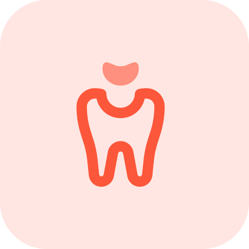 relleno de dientes icono gratis