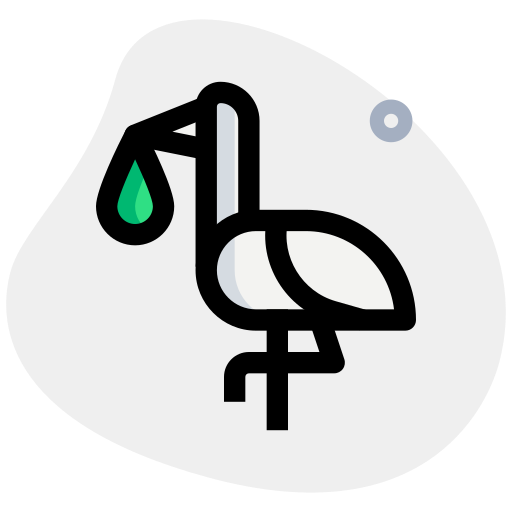 Stork free icon